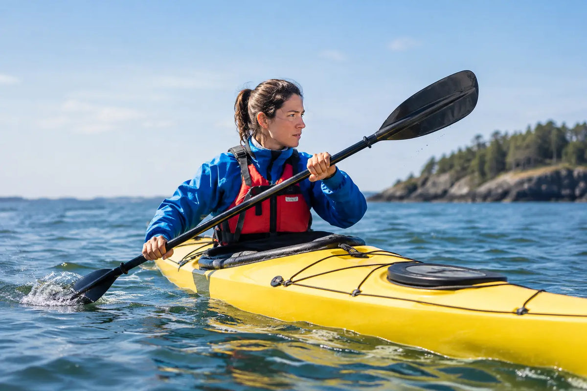 Sea Kayak Bracing Techniques That Hold an Edge
