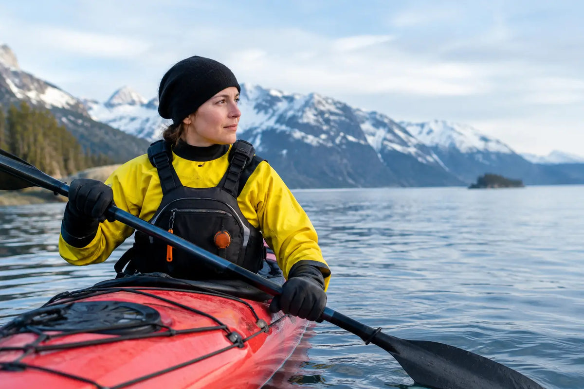 When Should Kayakers Wear Drysuits? Know the Line