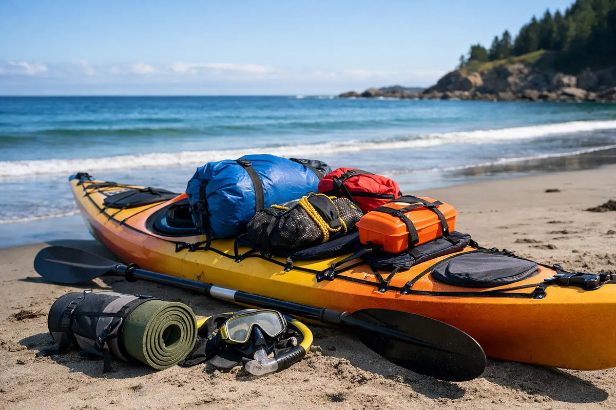 How to Pack a Kayak Safely for Coastal Trips