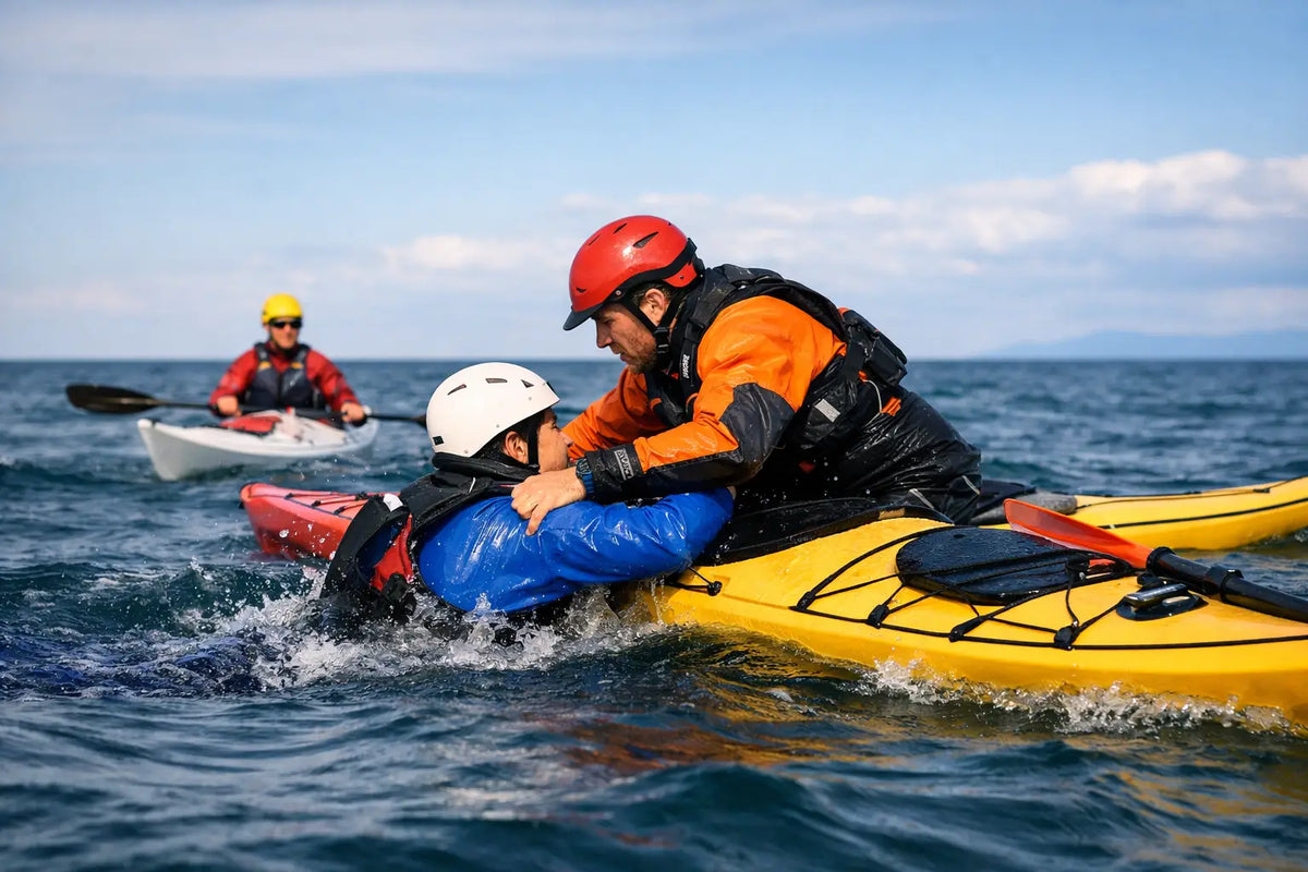 Sea Kayak Rescue Techniques That Work Offshore