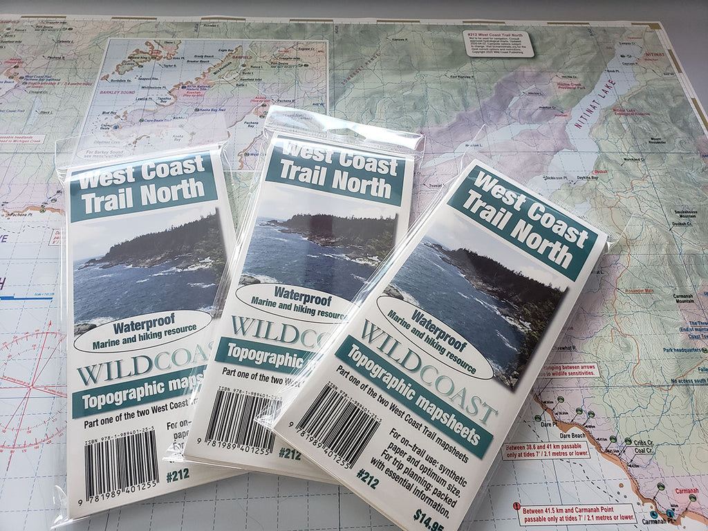 212 West Coast Trail North Trail and Marine Map