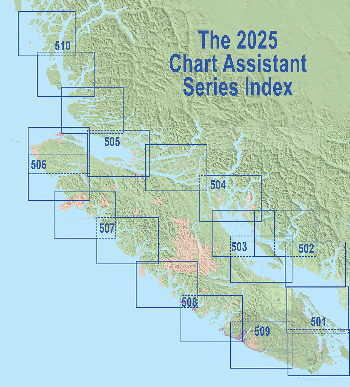 504 Desolation/Johnstone Inside Passage Chart Assistant