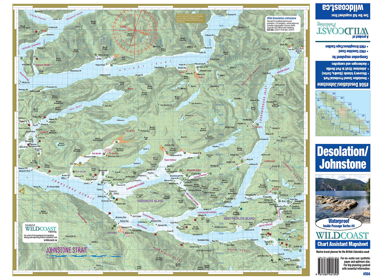 504 Desolation/Johnstone Inside Passage Chart Assistant