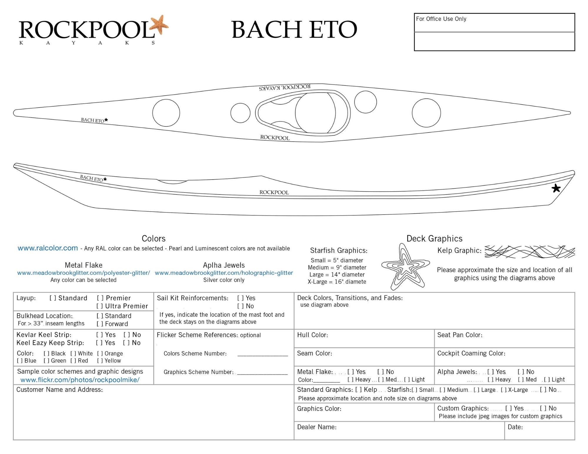 Rockpool Kayaks - Bach Eto