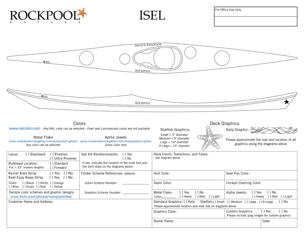 Rockpool Kayaks - Isel
