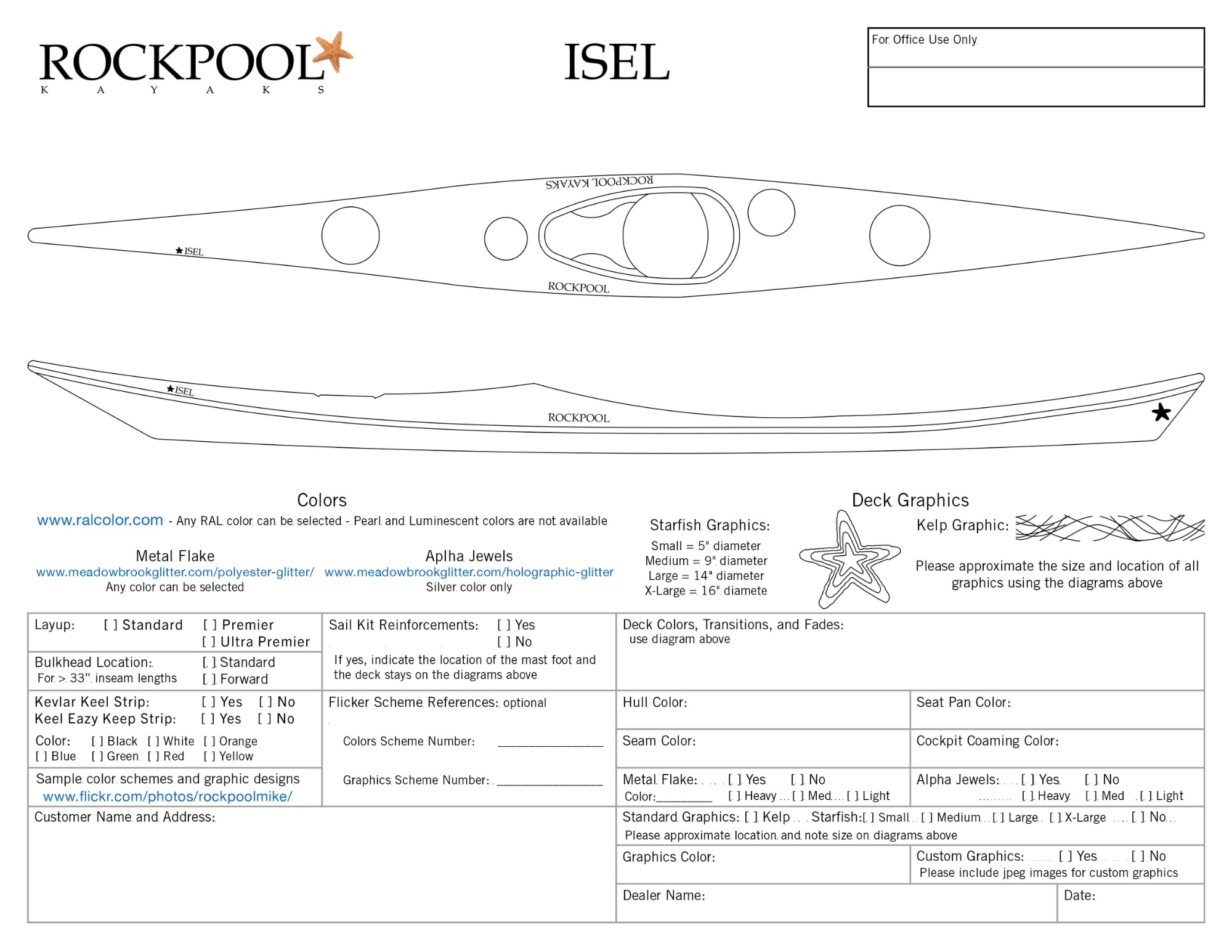 Rockpool Kayaks - Isel